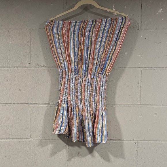 Isabelle’s Cabinet Colorful Striped Women's romper short size medium - Picture 1 of 5